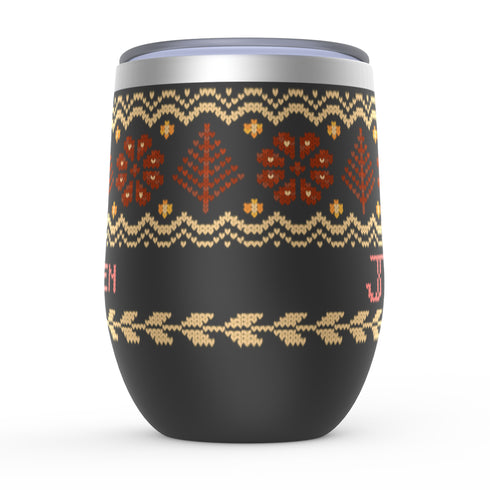 Autumnal Forest Stemless Wine Tumblers